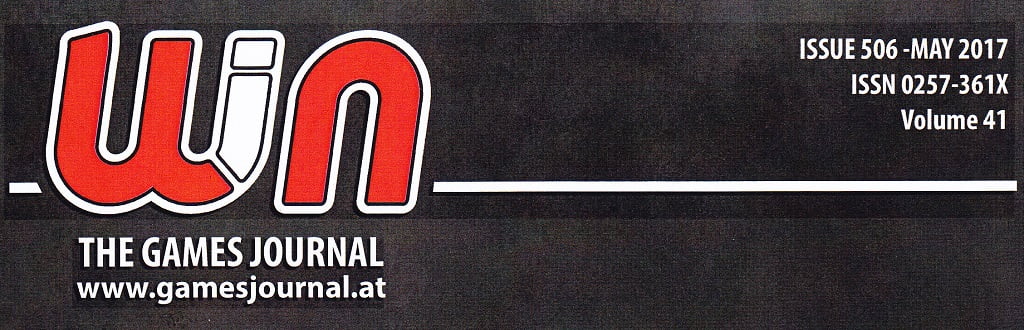 Riviste: WIN – THE GAME JOURNAL n° 506