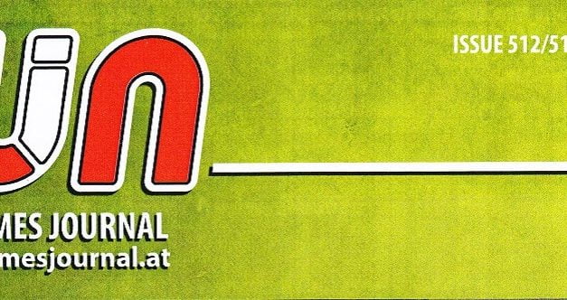 Riviste: WIN – THE GAME JOURNAL n° 512-513