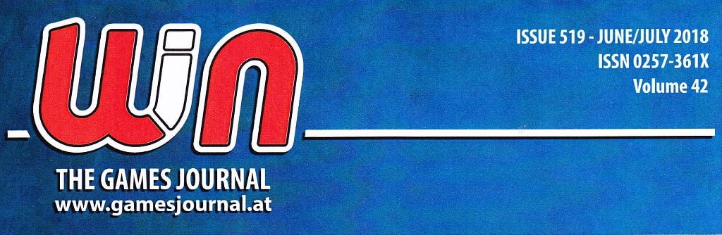 Riviste: WIN – THE GAME JOURNAL n° 519