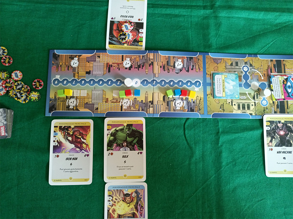 Partita in corso a Marvel: Skirmish! In New York.