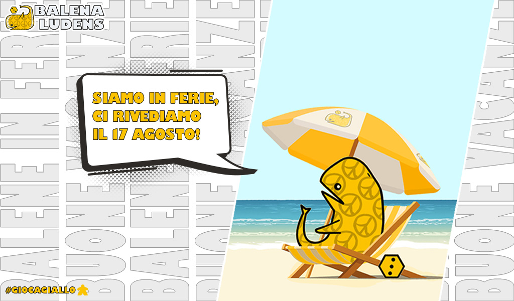 Buone vacanze dalla redazione di Balena Ludens!