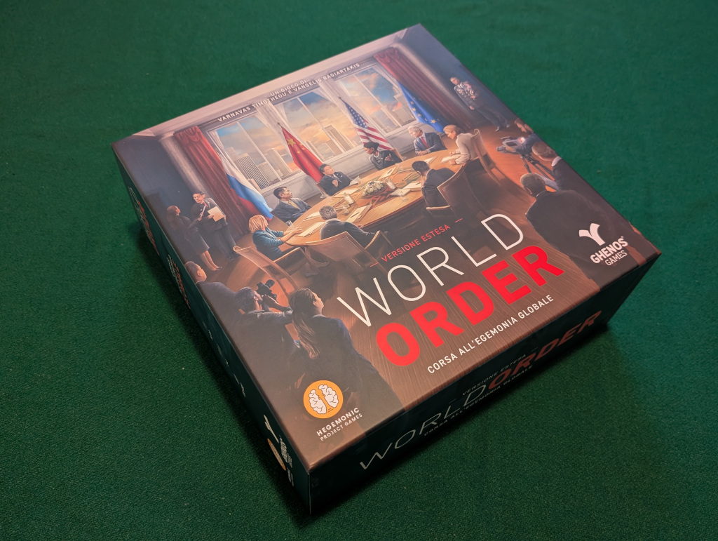 La scatola del gioco.