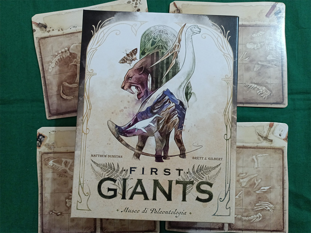 La scatola di First Giants.