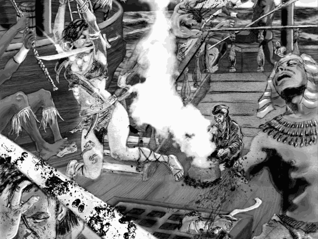 Pirati, stregoni, battaglie e tutto l’immaginario di Howard.
