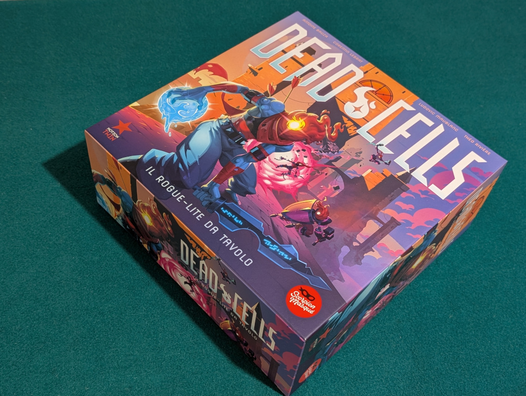 La scatola del gioco.